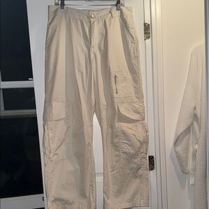 Urban Outfitters Women’s Cream Cargo Pants